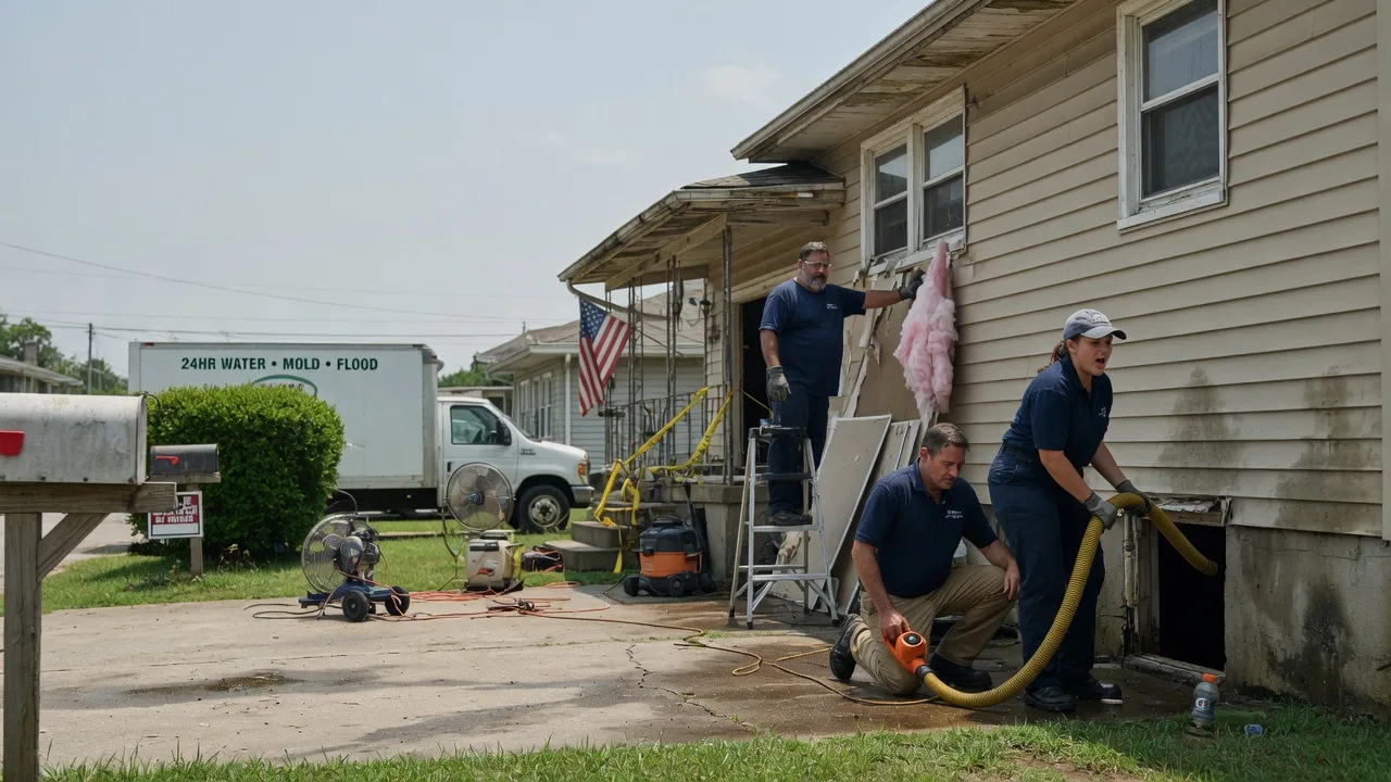 Water Damage Repair in Martinton, IL near me